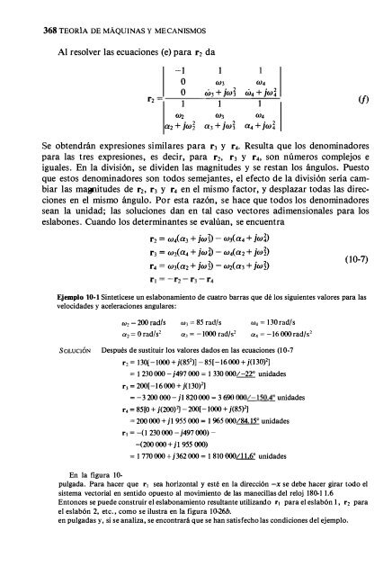 Teoria de Maquinas y Mecanismo - Shigley