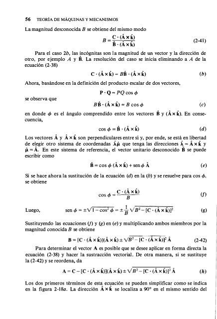 Teoria de Maquinas y Mecanismo - Shigley