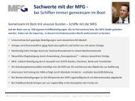 Sachwerte mit der MFG - MFG Michael Friedel Günther GmbH