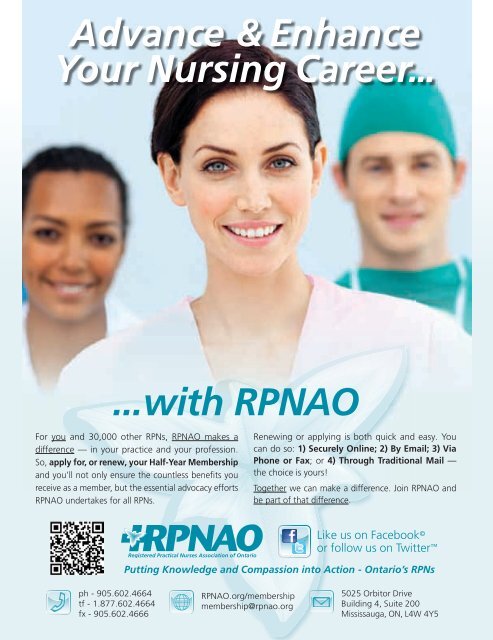 Sample of The Registered Practical Nursing Journal