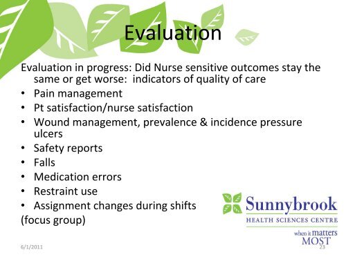 Optimizing RN/RPN Skill Mix in Acute Care Settings - RPNAO