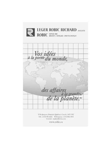PrÃ©sentation Laurent CarriÃ¨re - LÃ©ger Robic Richard
