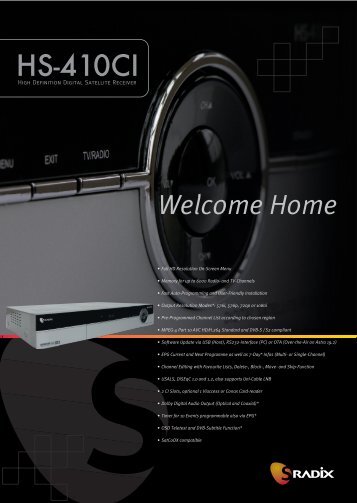 Welcome Home - Sradix