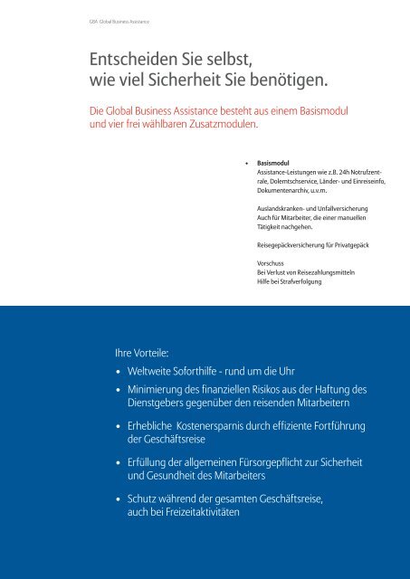 GBA Global Business Assistance - Allianz Global Assistance ...