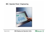 MI4 - Operator Panel : Engineering
