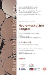 V. NeuromuskulÃ¡rny kongres - snmo.sk