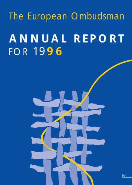 Annual Report For 1996 Eoi