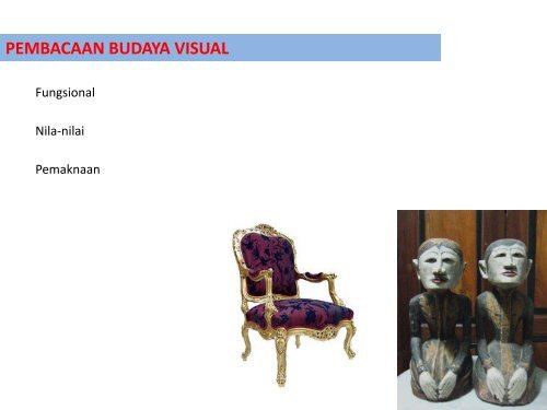 BUDAYA VISUAL NUSANTARA