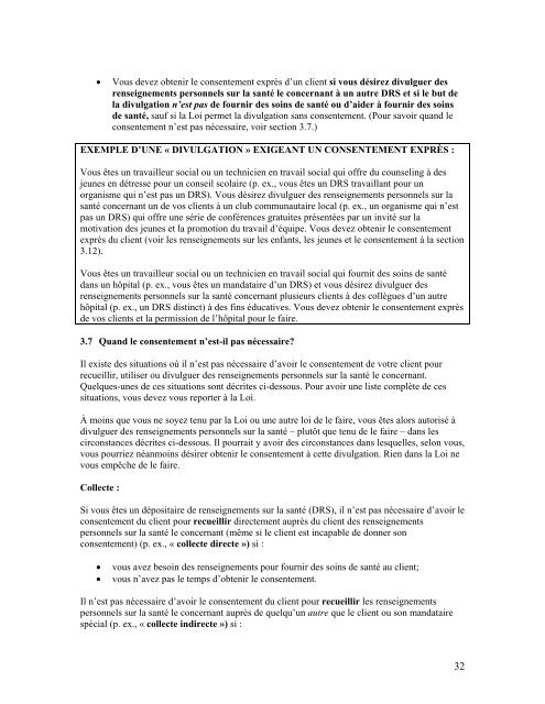 Trousse outils sur les renseignements personnels - Ontario College ...