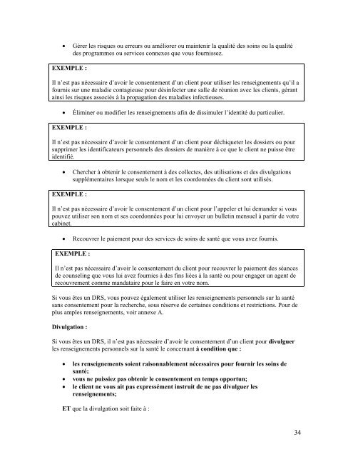 Trousse outils sur les renseignements personnels - Ontario College ...