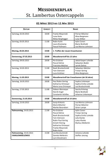 Messdienerplan_ab_02._Maerz_2013.pdf - St. Marien Bad Essen