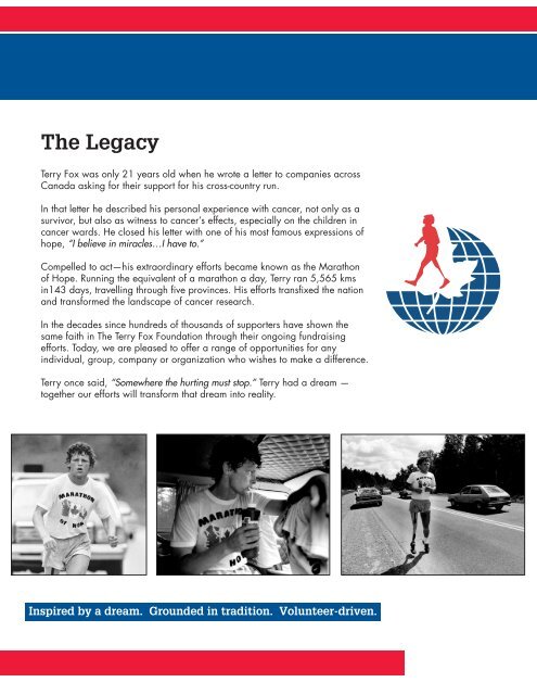 step-by-step guide - Terry Fox Foundation