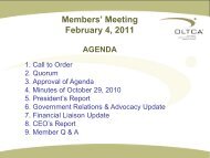 Members - Ontario Long Term Care Association