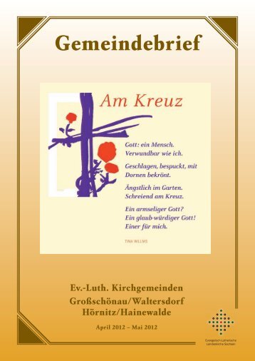 Gemeindebrief April 2012 - Kirche-grossschoenau.de