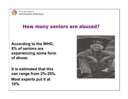 Elder Abuse - Ontario College of Social Workers and Social Service ...