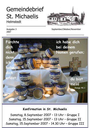 Gemeindebrief 07 / 3 - St. Marienberg