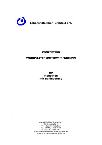 Konzeption als PDF - Lebenshilfe-rhoen-grabfeld.de