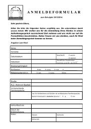 anmeldeformular - Integrierte Gesamtschule und RS+ Rheinzabern