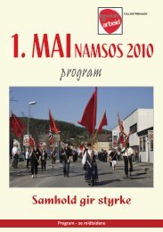 1. mai i Namsos 2010 - Lokal Lo