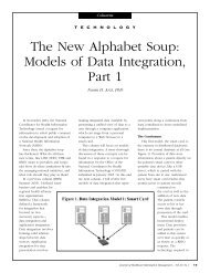 The New Alphabet Soup: Models of Data Integration, Part 1