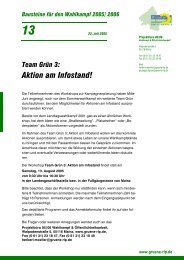 Team Grün 3: Aktion am Infostand - Grüne im Rhein-Pfalz-Kreis