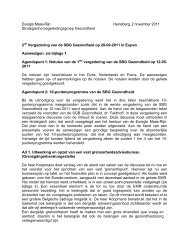 Beknopt verslag SBG Gezondheid 28.9.2011.pdf - Stichting Euregio ...