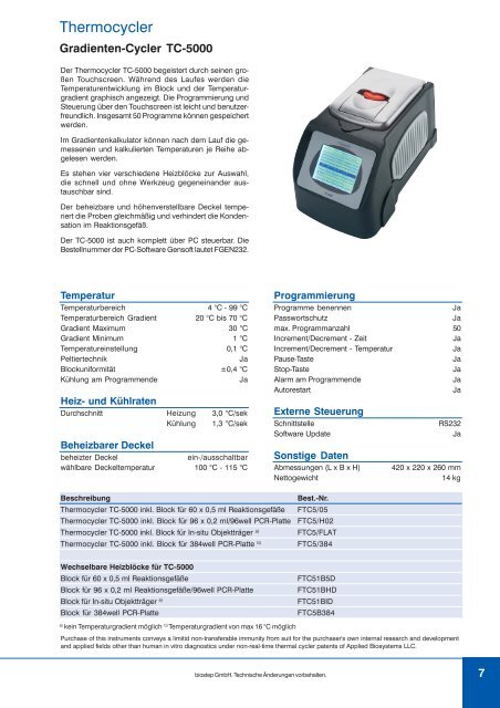 2009/2010 - biostep