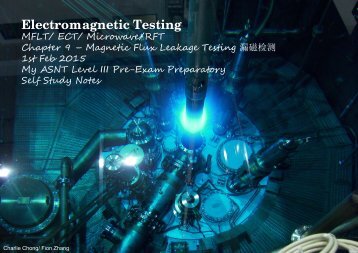 Electromagnetic Testing-EMT-MFLT Chapter 9