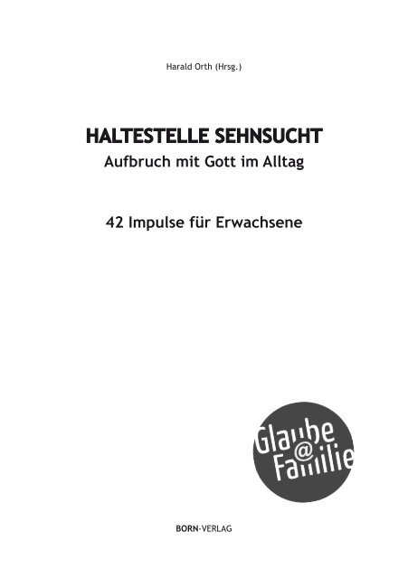 Haltestelle Sehnsucht Impulsbuch - Leseprobe