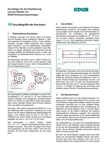 10 Grundbegriffe der Korrosion