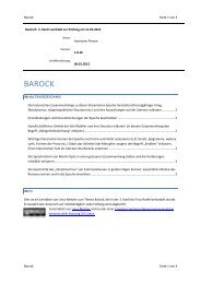 BAROCK - limenet.ch