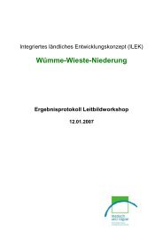 Protokoll des Leitbildworkshops vom 12.01.07 - LAG GesundRegion ...