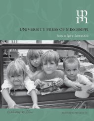 here - University Press of Mississippi