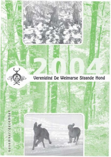 Editie 6 - De Weimarse Staande Hond