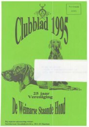Editie 3 - De Weimarse Staande Hond