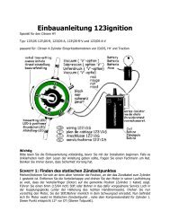 Einbauanleitung 123 - Fischer Veteranen-Service GmbH