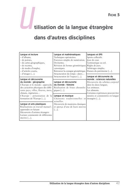 Anglais â cycle 3 - Cndp