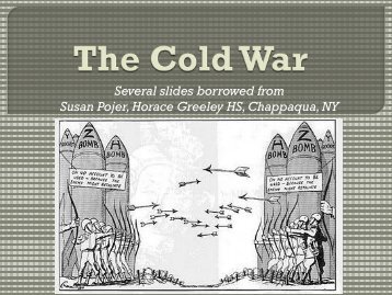 Cold War PowerPoint