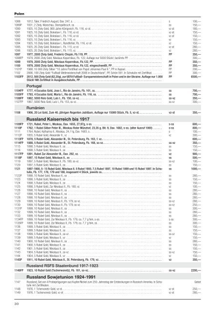 PDF des Münzkatalogs der 128. Auktion anzeigen - Dr. Reinhard ...