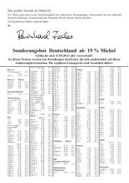 Sonderangebot Deutschland ab 19 % Michel - Dr. Reinhard Fischer ...