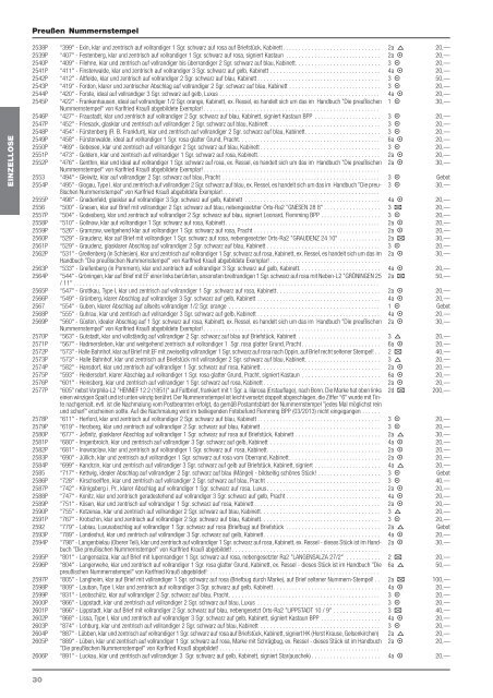 PDF des Auktionskatalogs der 131. Auktion anzeigen - Dr. Reinhard ...