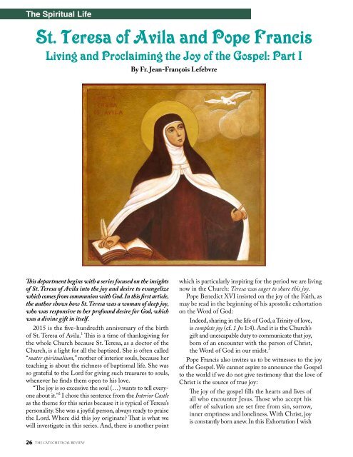 Inaugural Issue of The Catechetical Review