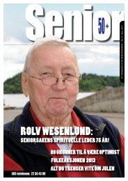 Rolv Wesenlund: - Seniorsaken