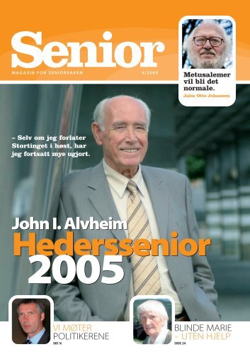 John I. Alvheim John I. Alvheim - Seniorsaken