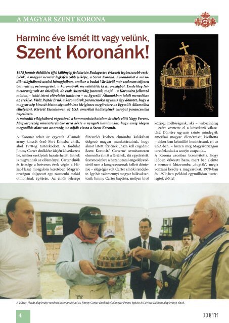 2008. januÃ¡r - SzÃ¶vetsÃ©g a KÃ¶zÃ¶s CÃ©lokÃ©rt