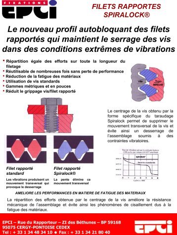 feuillet inserts cross.pdf - EPCI ENGINEERING