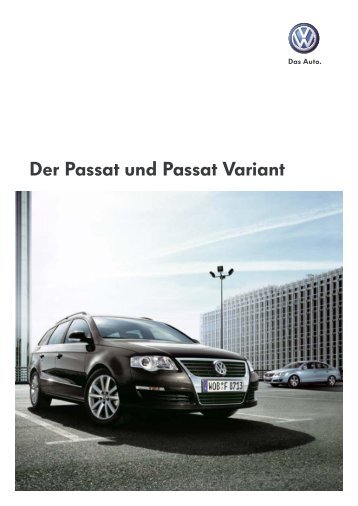 Der Passat und Passat Variant - Tauwald Automobile