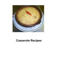 Casserole Recipes - DDV Culinary