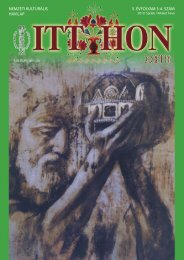 NEMZETI KULTURÃLIS HAVILAP 5. ÃVFOLYAM 3-4. SZÃM - Niton