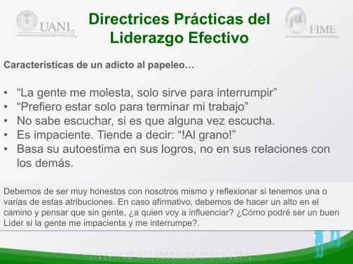 Estimulando la participación, mediante el Empowerment y la Motivación.